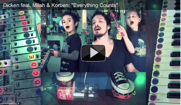 Covertube: Dicken feat. Milah & Korben, covering Depeche Mode’s “Everything Counts”