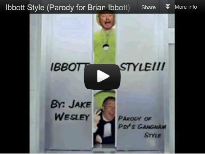 “Ibbott Style”, a parody of the “Gungnam Style” tune by PSY, now has a video!
