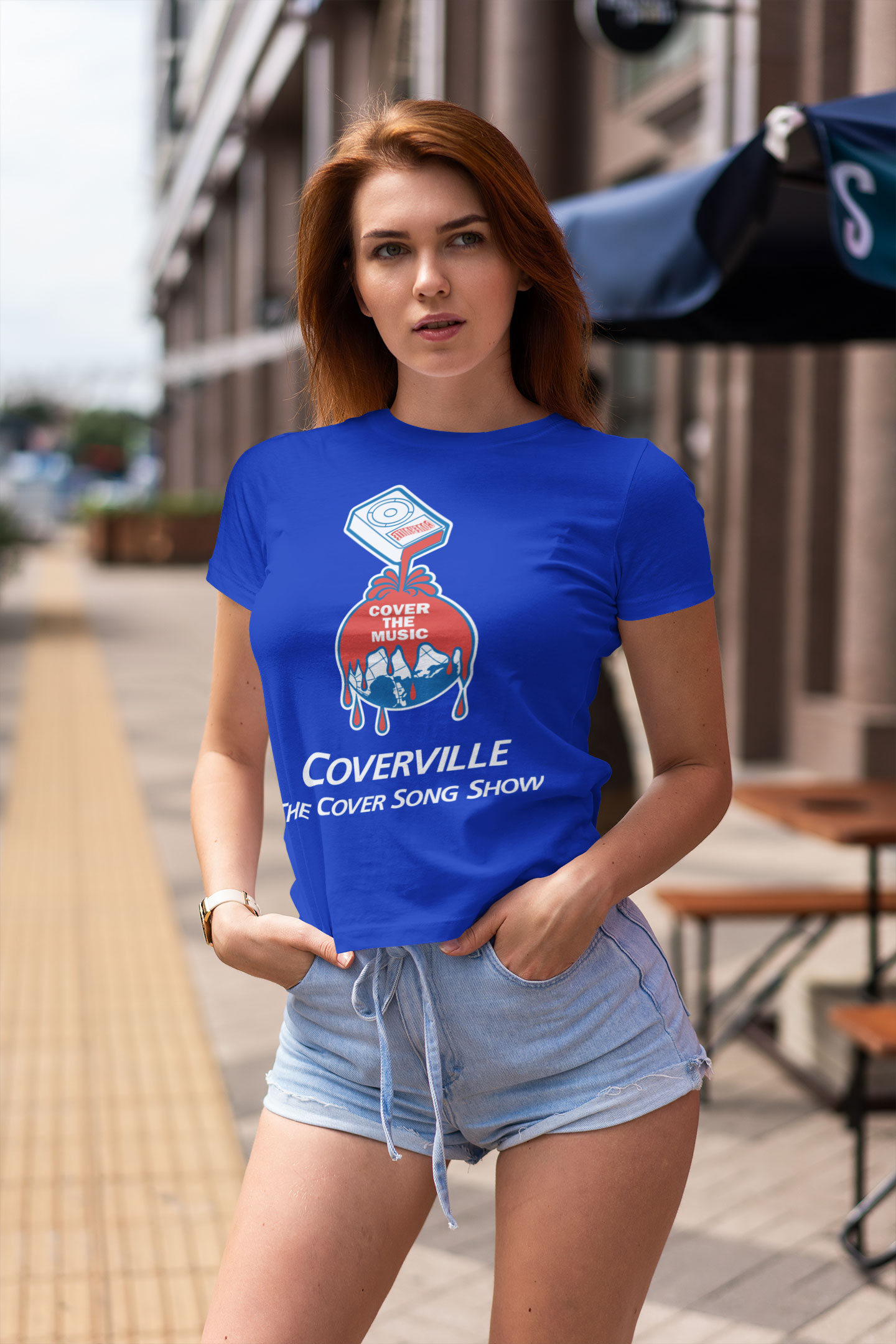 Cover The Music T-Shirt | Coverville | The Cover Music Podcast